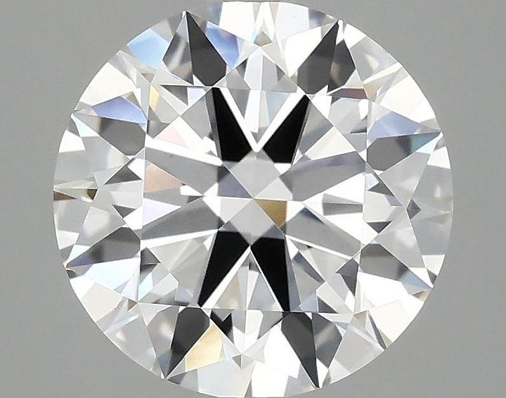 3.03 Carat Round Shaped Ideal Cut VVS2 IGI Certified Lab Grown Diamond