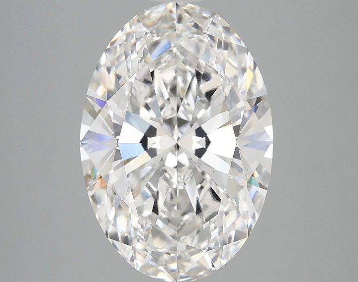 3.81 Carat Oval Shaped Ideal Cut VS2 IGI Certified Lab Grown Diamond