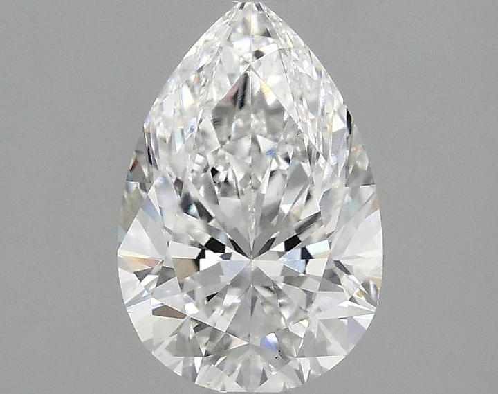 1.52 Carat Pear Shaped Excellent Cut VS1 IGI Certified Lab Grown Diamond