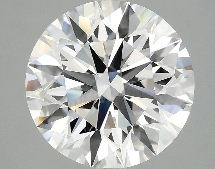 4.01 Carat Round Shaped Excellent Cut VVS2 IGI Certified Lab Grown Diamond