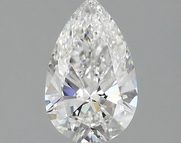 0.99 Carat Pear Shaped Ideal Cut VVS2 IGI Certified Lab Grown Diamond