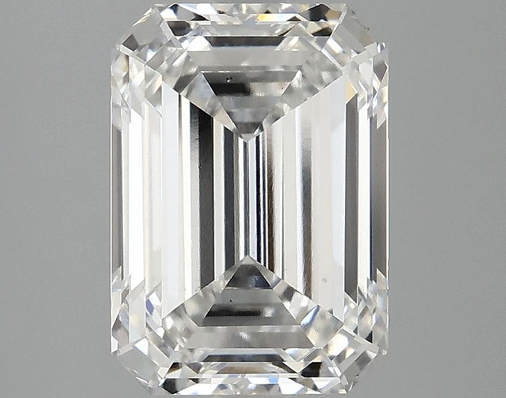 3.04 Carat Emerald Shaped Ideal Cut VS1 IGI Certified Lab Grown Diamond
