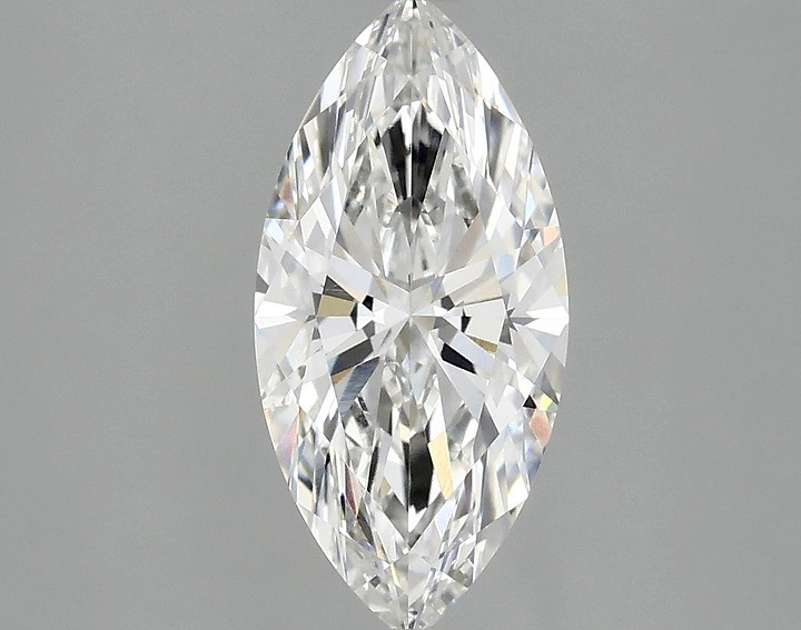1.59 Carat Marquise Shaped Excellent Cut VVS2 IGI Certified Lab Grown Diamond
