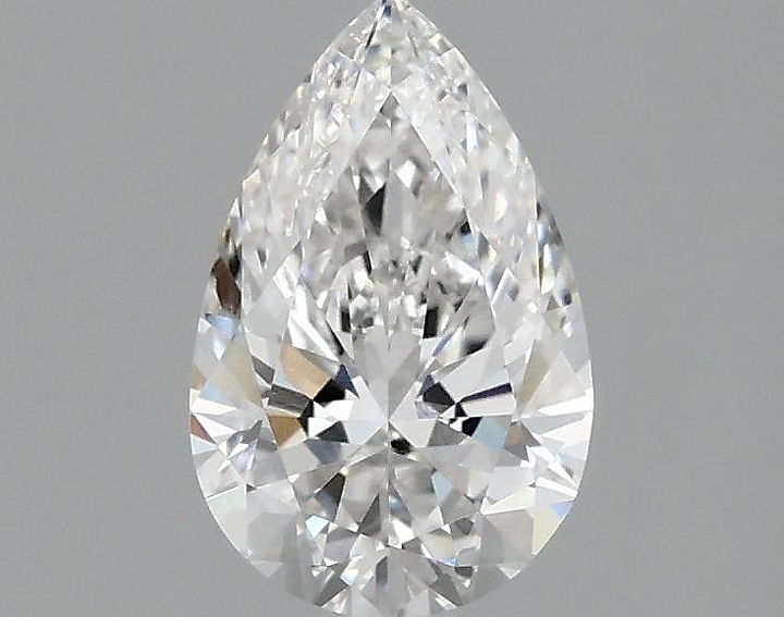 1.02 Carat Pear Shaped Ideal Cut VVS1 IGI Certified Lab Grown Diamond