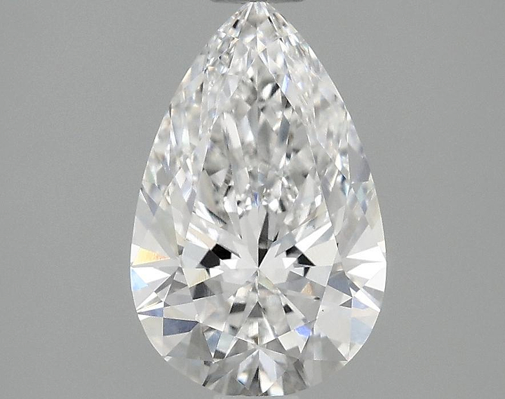 1.58 Carat Pear Shaped Ideal Cut VS1 IGI Certified Lab Grown Diamond
