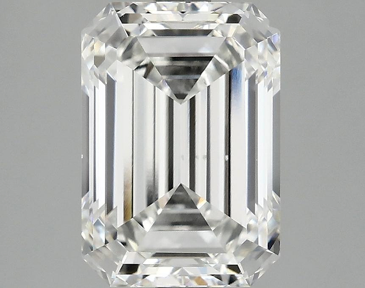 3.07 Carat Emerald Shaped Ideal Cut VS2 IGI Certified Lab Grown Diamond