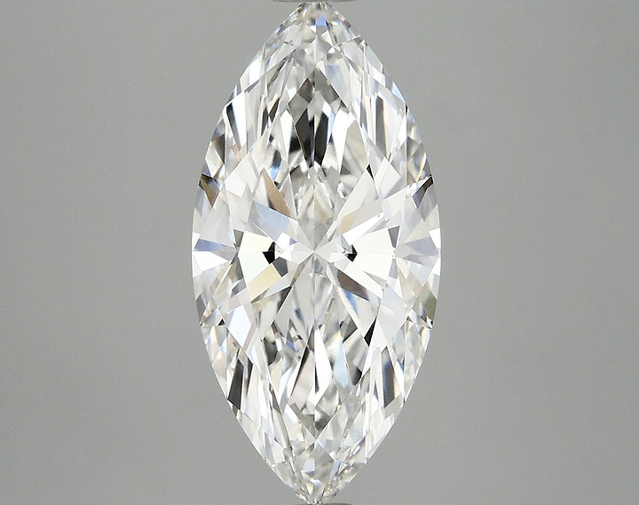 3.02 Carat Marquise Shaped Excellent Cut VS1 IGI Certified Lab Grown Diamond