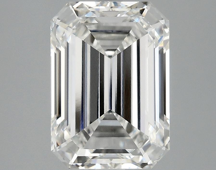 3.5 Carat Emerald Shaped Ideal Cut VVS2 IGI Certified Lab Grown Diamond