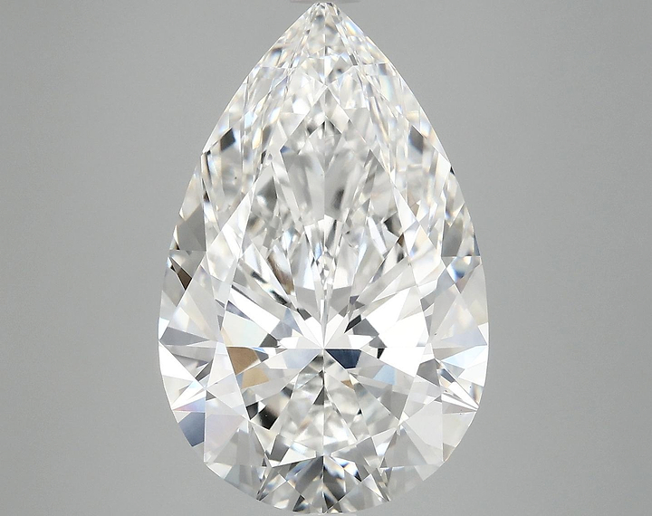 6.82 Carat Pear Shaped Ideal Cut VS1 IGI Certified Lab Grown Diamond