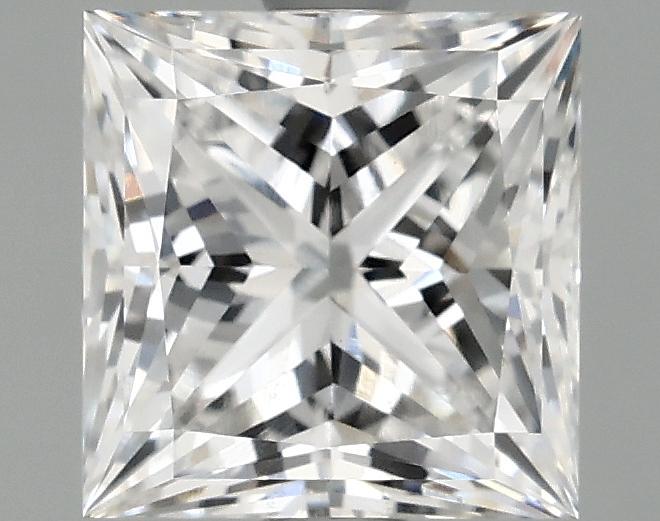 1.57 Carat Princess Shaped Ideal Cut VS2 IGI Certified Lab Grown Diamond