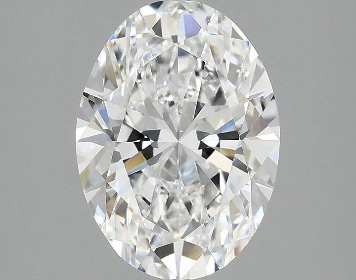 2.02 Carat Oval Shaped Ideal Cut VVS2 IGI Certified Lab Grown Diamond