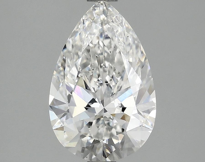 1.84 Carat Pear Shaped Excellent Cut VS1 IGI Certified Lab Grown Diamond