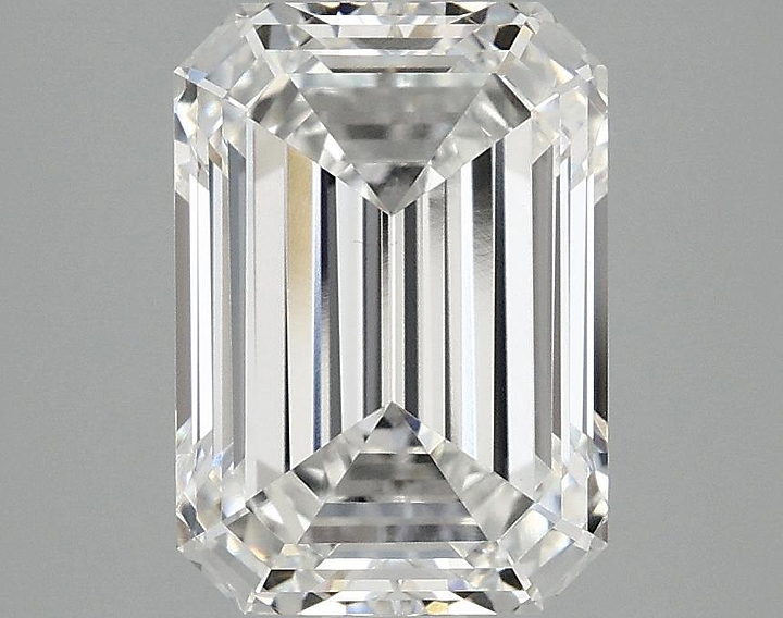 3.03 Carat Emerald Shaped Ideal Cut VS1 IGI Certified Lab Grown Diamond