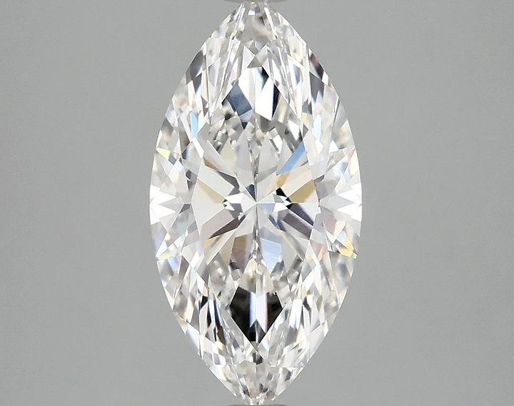 2.54 Carat Marquise Shaped Ideal Cut VS1 IGI Certified Lab Grown Diamond