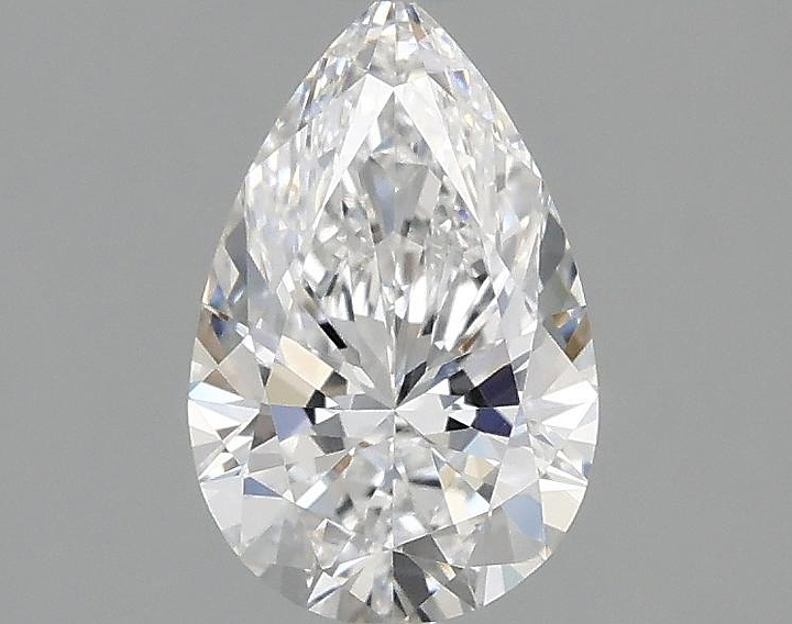 1.07 Carat Pear Shaped Ideal Cut VVS2 IGI Certified Lab Grown Diamond