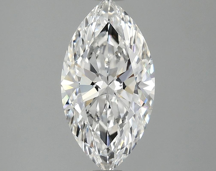 1.88 Carat Marquise Shaped Excellent Cut VVS2 IGI Certified Lab Grown Diamond