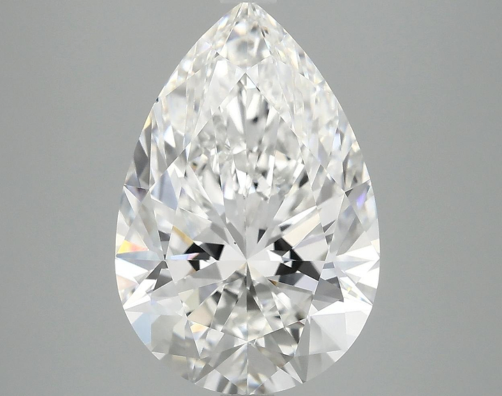 5.06 Carat Pear Shaped Excellent Cut VS1 IGI Certified Lab Grown Diamond
