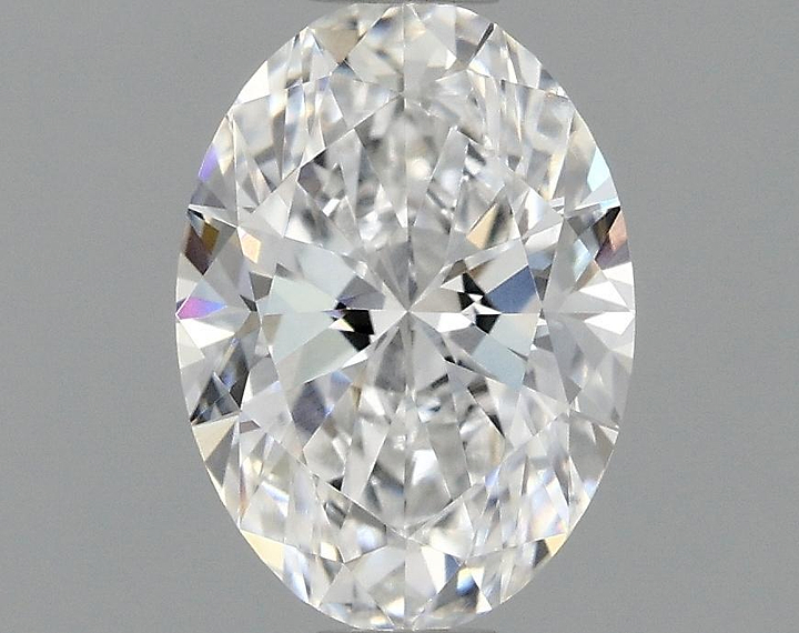 0.97 Carat Oval Shaped Ideal Cut VVS2 IGI Certified Lab Grown Diamond