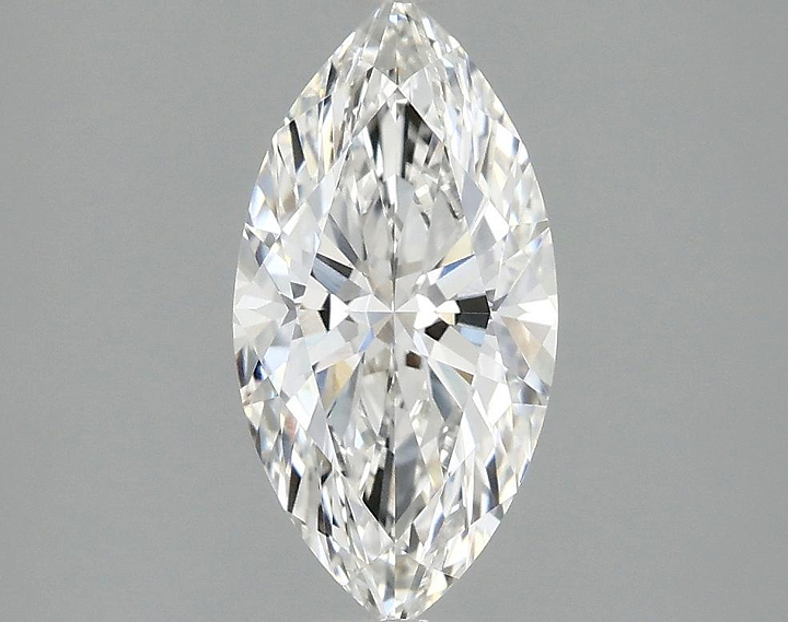 1.45 Carat Marquise Shaped Ideal Cut VVS2 IGI Certified Lab Grown Diamond