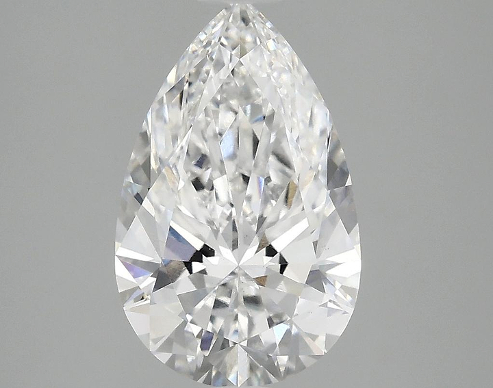2.42 Carat Pear Shaped Ideal Cut VS1 IGI Certified Lab Grown Diamond