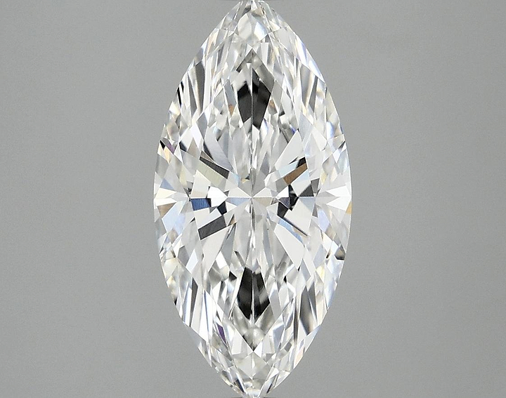 2.01 Carat Marquise Shaped Excellent Cut VVS2 IGI Certified Lab Grown Diamond