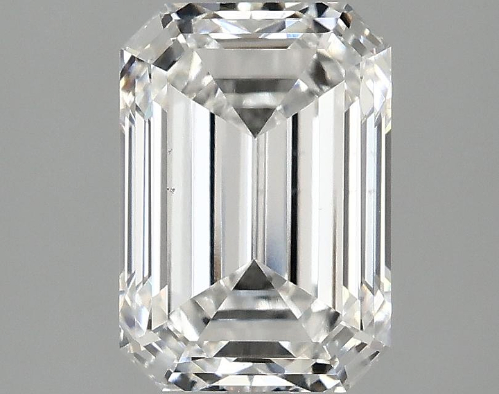2.51 Carat Emerald Shaped Ideal Cut VS2 IGI Certified Lab Grown Diamond