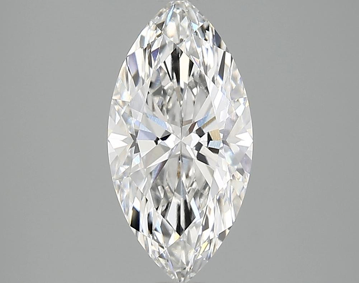 2.09 Carat Marquise Shaped Ideal Cut VS1 IGI Certified Lab Grown Diamond