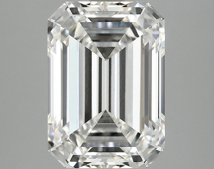 3.02 Carat Emerald Shaped Ideal Cut VS1 IGI Certified Lab Grown Diamond