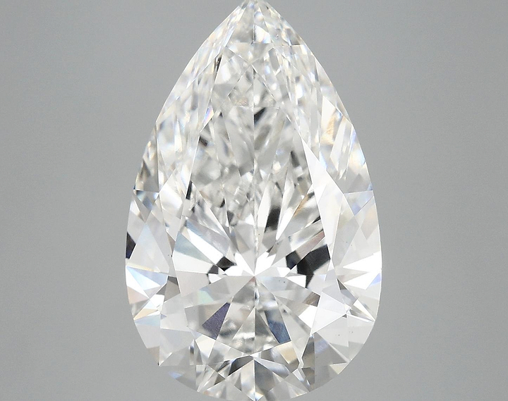 7.59 Carat Pear Shaped Ideal Cut VS1 IGI Certified Lab Grown Diamond