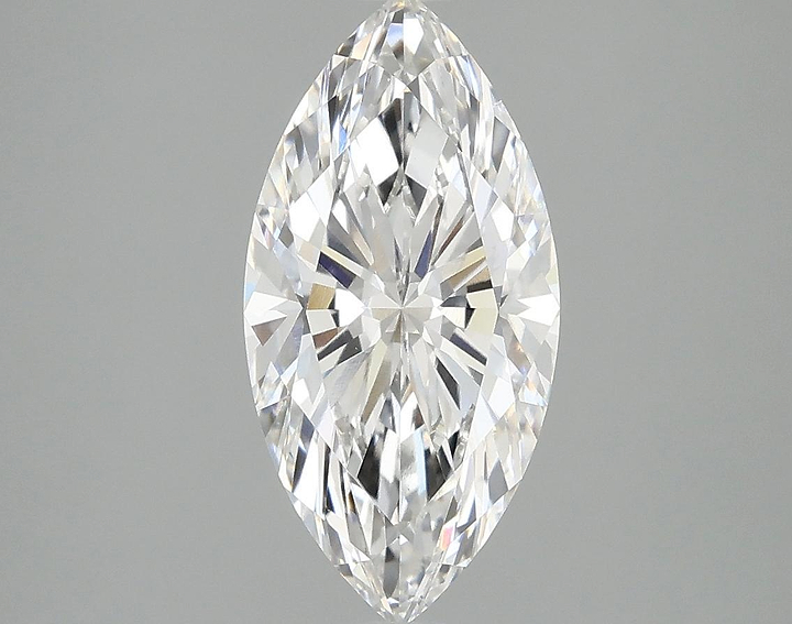 2.09 Carat Marquise Shaped Ideal Cut VS1 IGI Certified Lab Grown Diamond