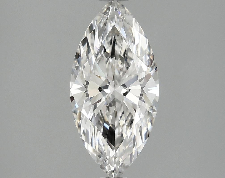 1.53 Carat Marquise Shaped Ideal Cut VVS2 IGI Certified Lab Grown Diamond