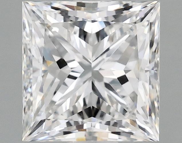 1.88 Carat Princess Shaped Ideal Cut VVS2 IGI Certified Lab Grown Diamond