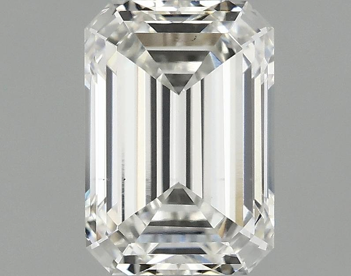 1.35 Carat Emerald Shaped Ideal Cut VS2 IGI Certified Lab Grown Diamond