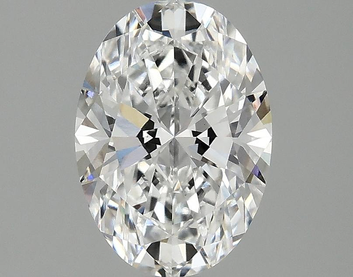 1.61 Carat Oval Shaped Ideal Cut VVS2 IGI Certified Lab Grown Diamond