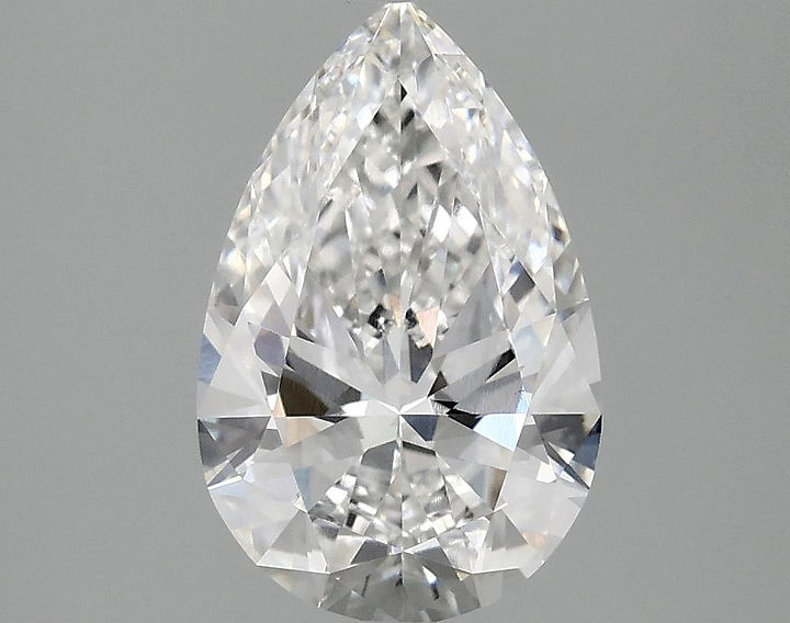 1.97 Carat Pear Shaped Ideal Cut VVS2 IGI Certified Lab Grown Diamond