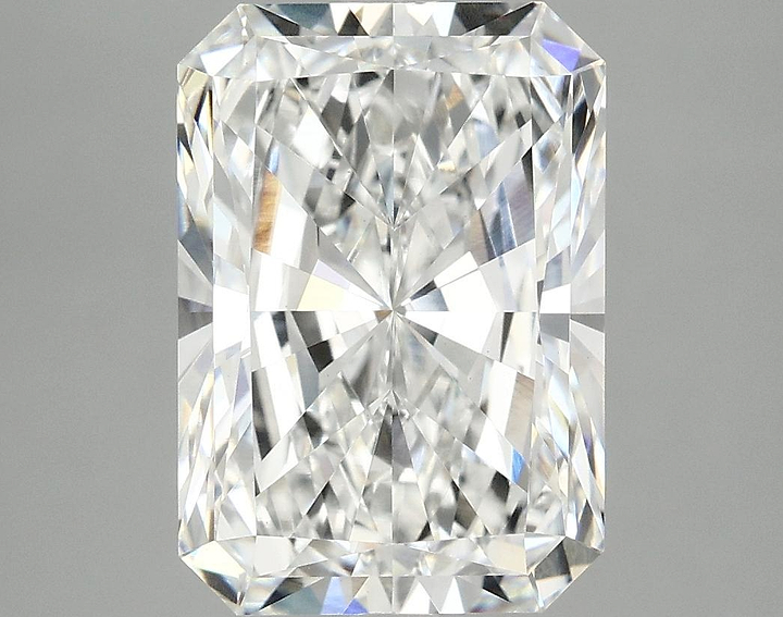 4.98 Carat Radiant Shaped Ideal Cut VVS2 IGI Certified Lab Grown Diamond