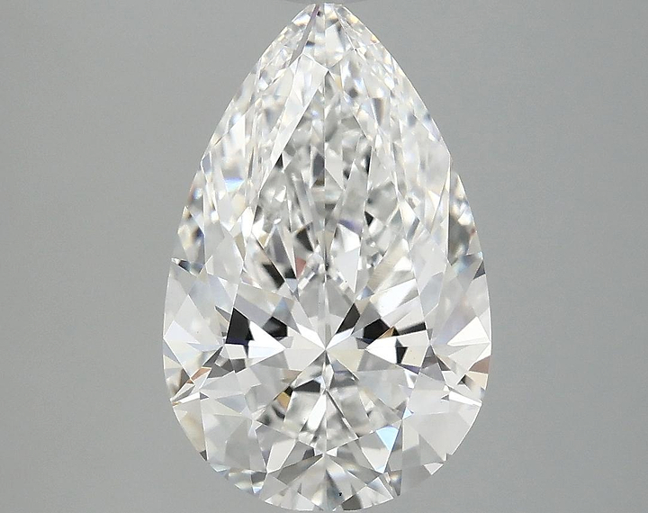 3.06 Carat Pear Shaped Ideal Cut VS1 IGI Certified Lab Grown Diamond