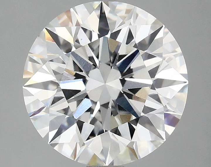 3.08 Carat Round Shaped Ideal Cut VS1 IGI Certified Lab Grown Diamond