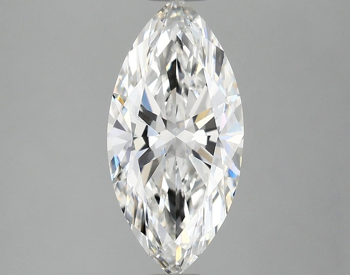 2.01 Carat Marquise Shaped Excellent Cut VS1 IGI Certified Lab Grown Diamond