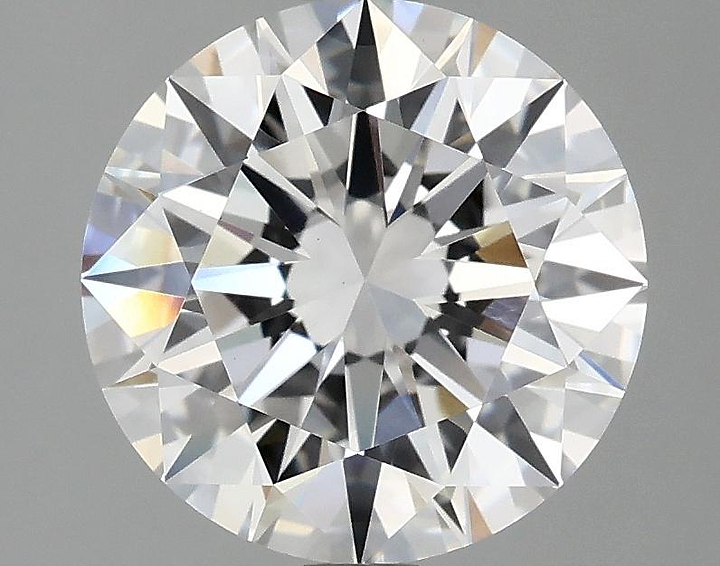 3.03 Carat Round Shaped Excellent Cut VVS2 IGI Certified Lab Grown Diamond