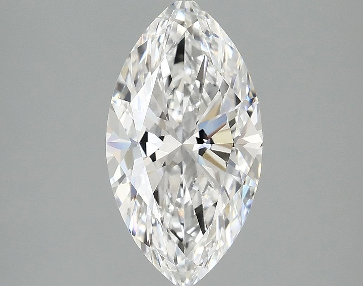 2.06 Carat Marquise Shaped Excellent Cut VS1 IGI Certified Lab Grown Diamond