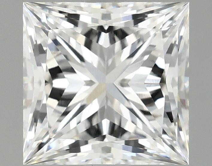 2.05 Carat Princess Shaped Ideal Cut VVS2 IGI Certified Lab Grown Diamond