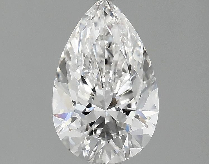 1.08 Carat Pear Shaped Ideal Cut VVS2 IGI Certified Lab Grown Diamond