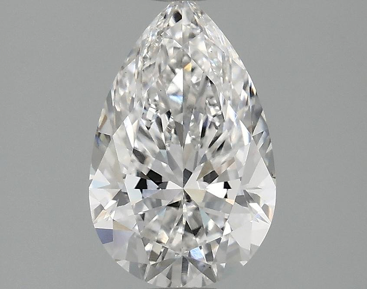 1.57 Carat Pear Shaped Ideal Cut VS1 IGI Certified Lab Grown Diamond