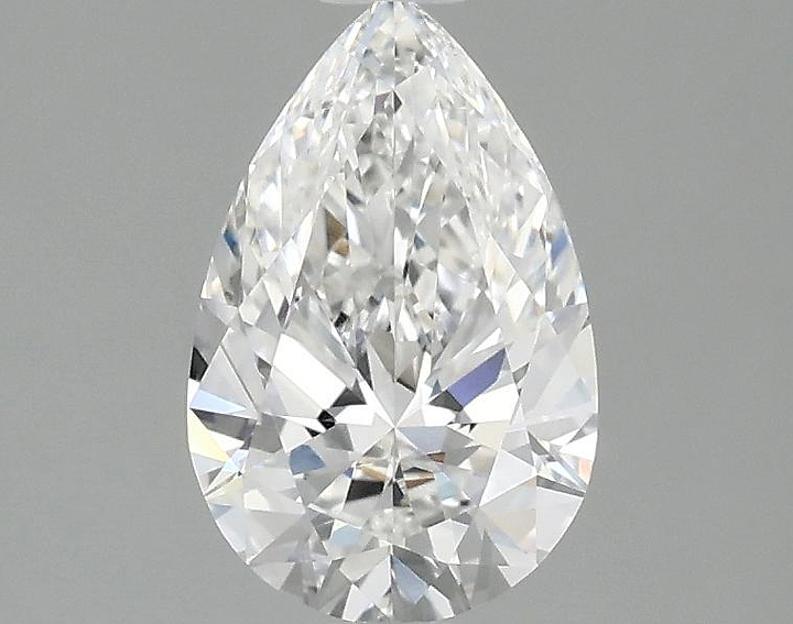 1.06 Carat Pear Shaped Ideal Cut VVS2 IGI Certified Lab Grown Diamond