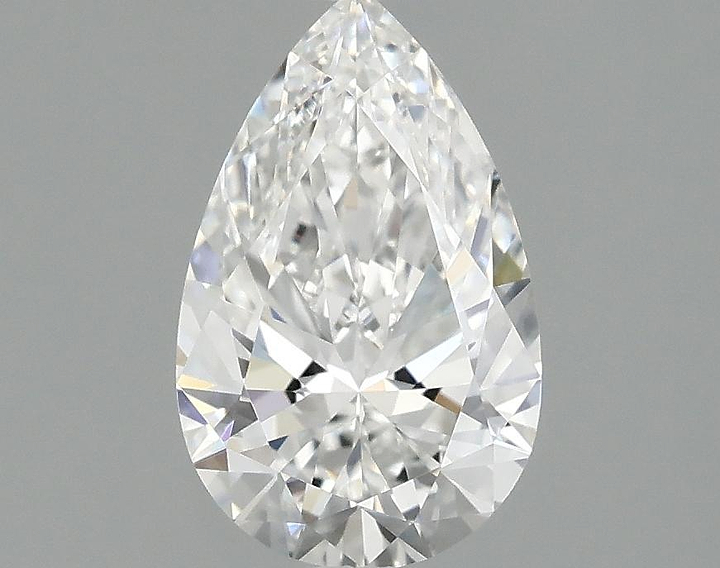 1.03 Carat Pear Shaped Ideal Cut VVS2 IGI Certified Lab Grown Diamond