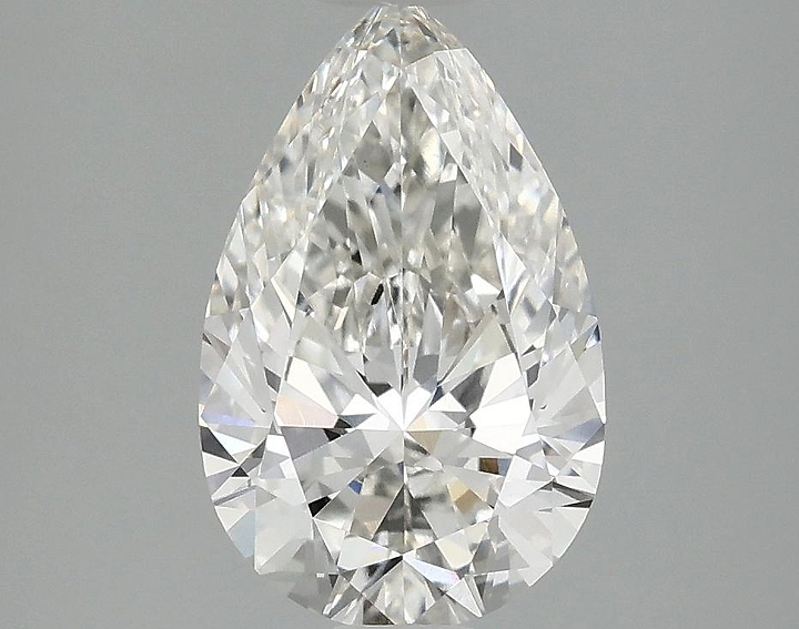 2.01 Carat Pear Shaped Ideal Cut VVS2 IGI Certified Lab Grown Diamond