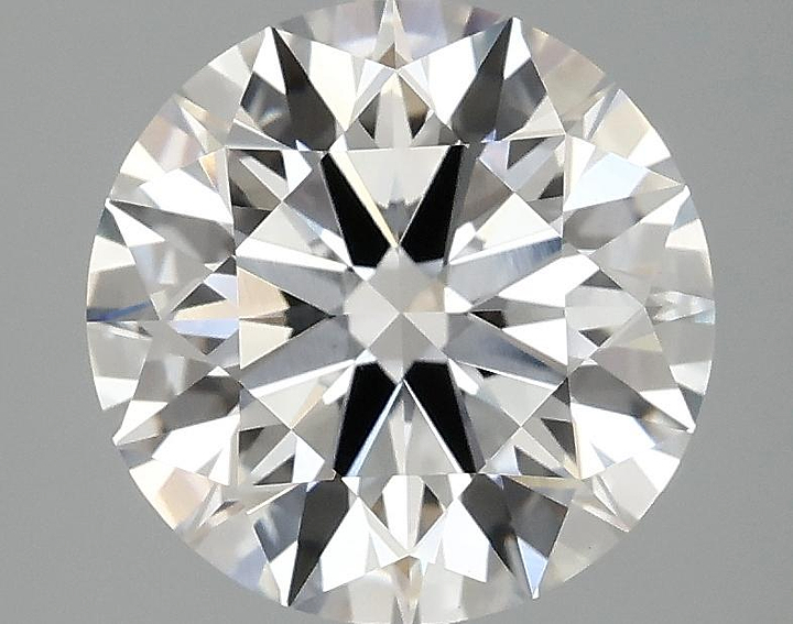 3.04 Carat Round Shaped Ideal Cut VVS2 IGI Certified Lab Grown Diamond