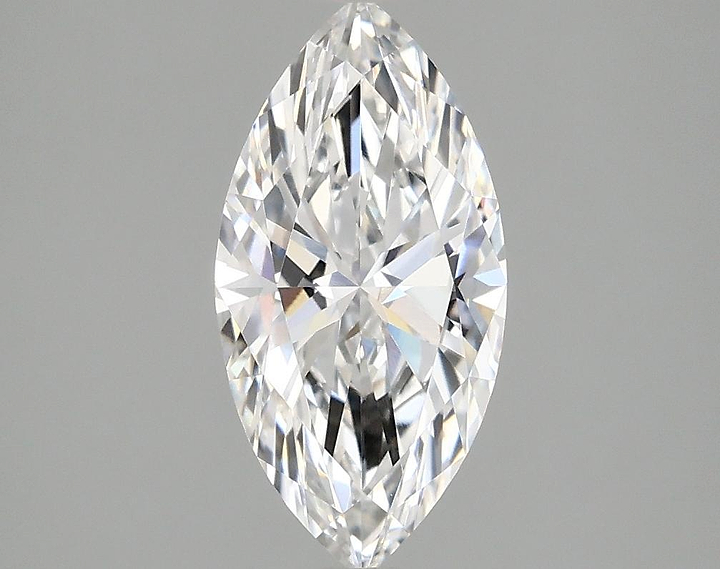 1.54 Carat Marquise Shaped Ideal Cut VVS2 IGI Certified Lab Grown Diamond