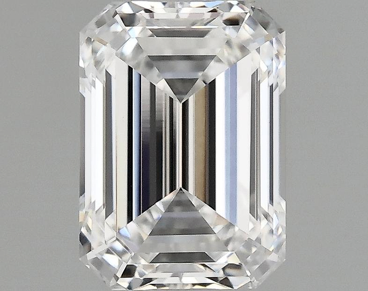1.1 Carat Emerald Shaped Ideal Cut VVS2 IGI Certified Lab Grown Diamond